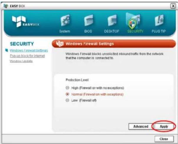 SAMSUNG NP-M50 - Configuring Firewall - 1