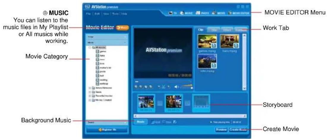SAMSUNG NP-M50 - Editing a Movie - 1