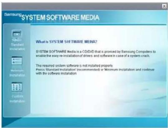 SAMSUNG NP-M50 - Running the system software Media - 1