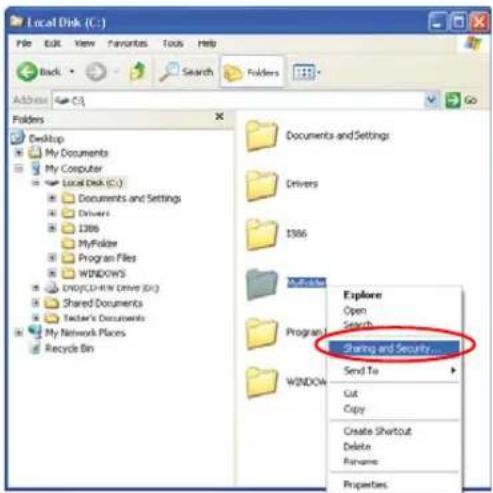 SAMSUNG NP-M50 - Step 1. Configuring Sharing - 1
