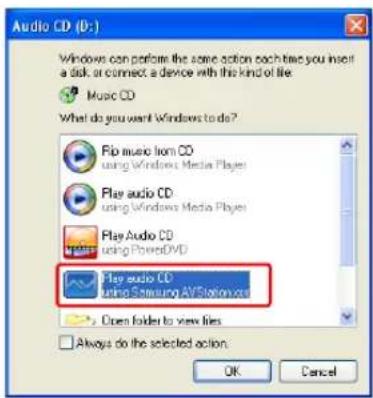 SAMSUNG NP-G10 - Playing an Audio CD - 1