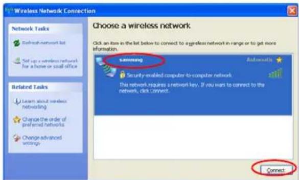 SAMSUNG NP-G10 - Step 2. Connecting to the configured computer - 1