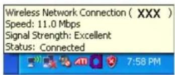 SAMSUNG NP-G10 - Checking the connection status - 1