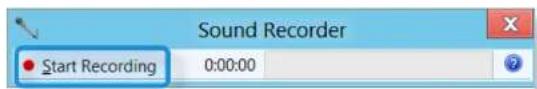 SAMSUNG NP-E3520I - Using the Sound Recorder - 1
