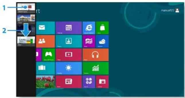 SAMSUNG NP-E3520I - Displaying Currently Running App(s) - 2