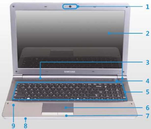 SAMSUNG NP-E3520I - Front View - 2