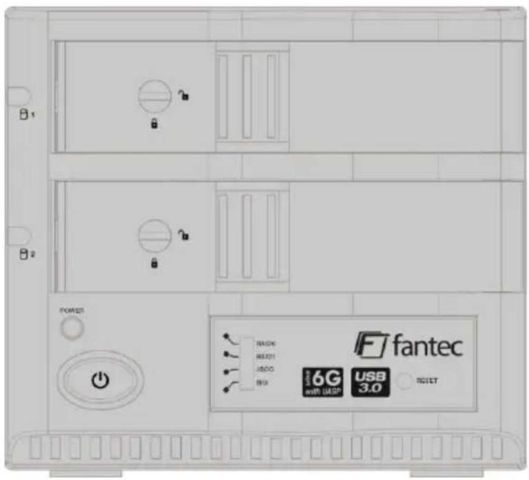 Fantec MR-35DU3-6G - Bedienung - 1