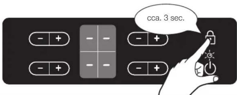 SAMSUNG C61R2AAST - Dezactivarea blocării de siguranță pentru copii - 1