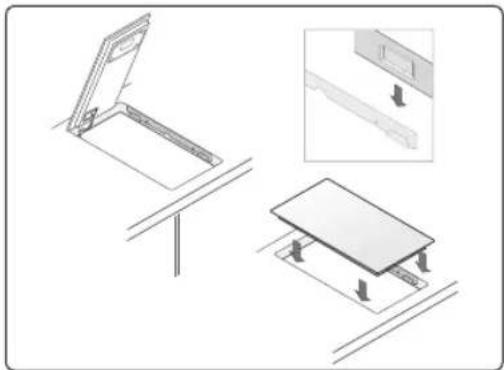 SAMSUNG C21RJAN - Instalarea pe blat - 5