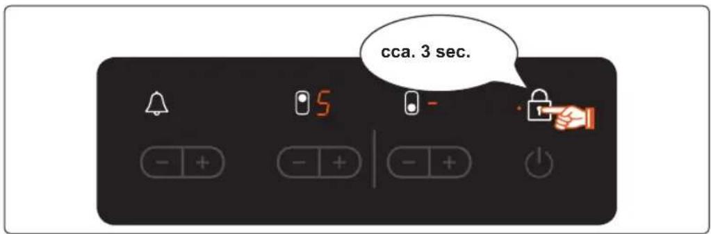 SAMSUNG C21RJAN - Blocarea și deblocarea panoului de control - 1