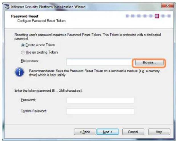 SAMSUNG NP-X460 - Initializing the Security Platform - 10