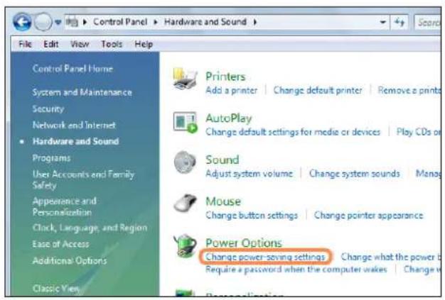 SAMSUNG NP-X460 - Configuring the Start Menu Power Button - 1