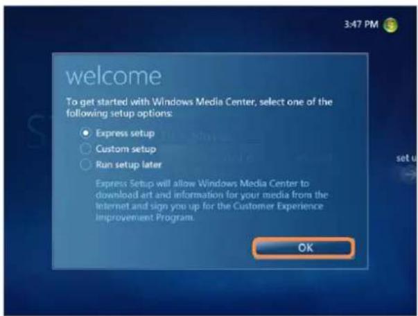 SAMSUNG NP-X460 - Media Center Setup - 2