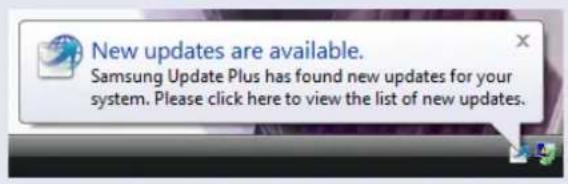 SAMSUNG NP-X460 - Automatic update items display - 1