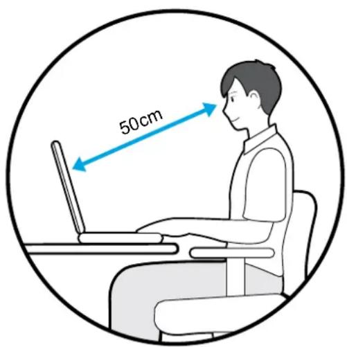 SAMSUNG NP-X460 - Eye Position - 1