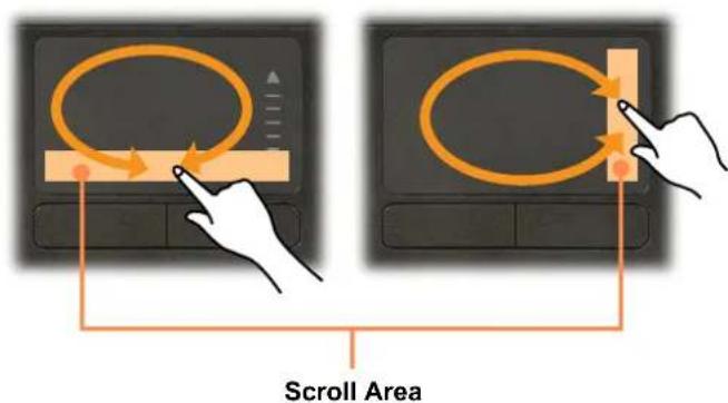 SAMSUNG NP-X460 - Chiral Scroll Function - 1
