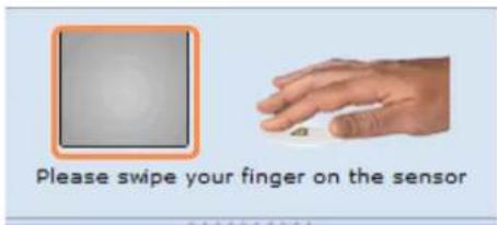 SAMSUNG NP-X460 - ● To use the fingerprint identification function - 2