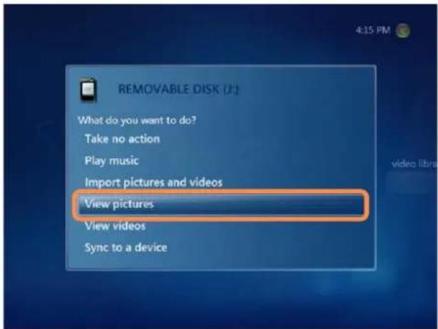 SAMSUNG NP-X460 - Viewing Pictures and Videos Saved on Removable Media - 2