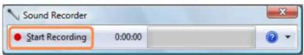 SAMSUNG NP-X460 - Using the Sound Recorder - 1