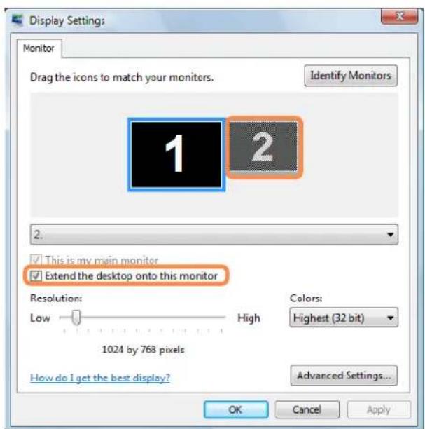 SAMSUNG NP-X460 - Selecting Dual View - 1