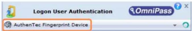 SAMSUNG NP-X460 - ● To use the fingerprint identification function - 1