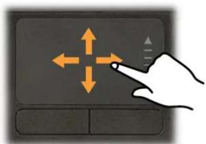 SAMSUNG NP-X460 - Moving the cursor on the screen - 1