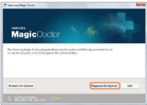 SAMSUNG NP-X460 - Diagnosing the System - 1