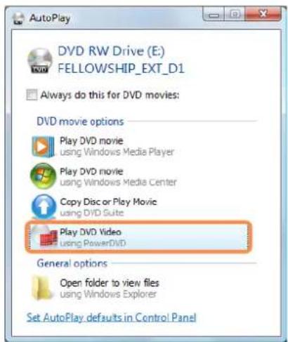 SAMSUNG NP-X460 - Playing a DVD - 1