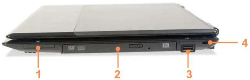 SAMSUNG NP-X460 - Right View - 1