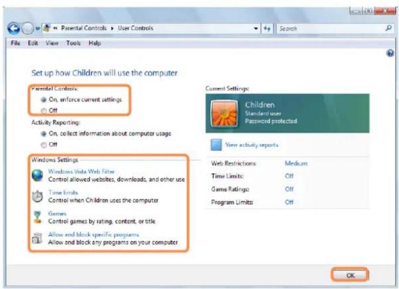 SAMSUNG NP-X460 - Configuring Parental Controls - 1