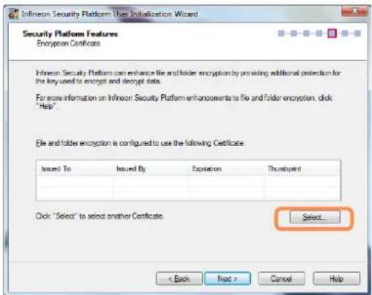 SAMSUNG NP-X460 - Registering a Security Platform User - 6
