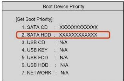 SAMSUNG NP-RV511I - Changing the Boot Priority - 3