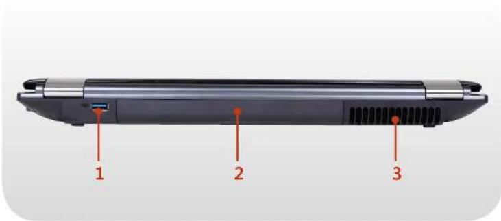 SAMSUNG NP-RF511 - Back View - 2
