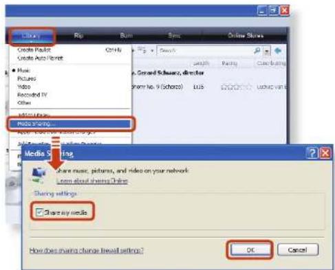 SAMSUNG NP-RF511 - Sharing Content in a Home Network(Easy Content Share) (Optional) - 2