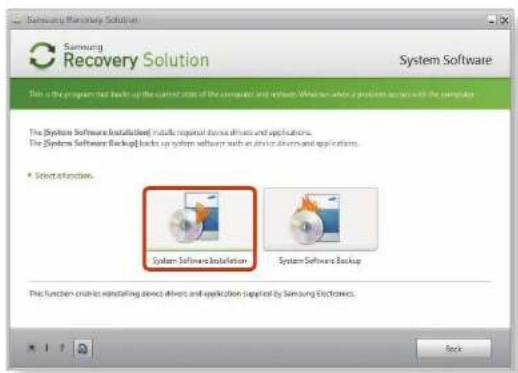 SAMSUNG NP-RF511 - Installing System Software - 1