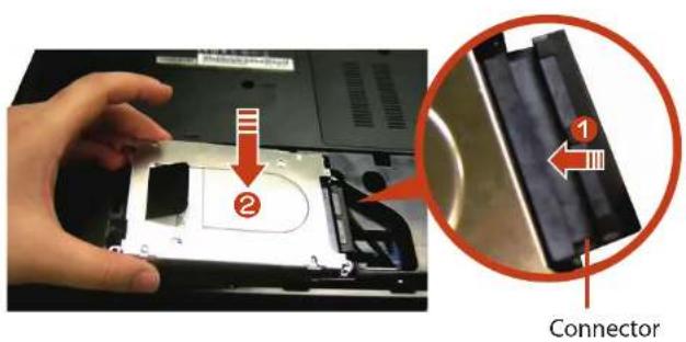 SAMSUNG NP-RF511 - Adding a Hard Drive (optional, 17.3" models only) - 1