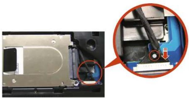 SAMSUNG NP-RF511 - Adding a Hard Drive (optional, 17.3" models only) - 2