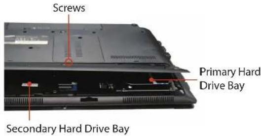 SAMSUNG NP-RF511 - Adding a Hard Drive - 1