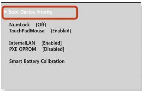 SAMSUNG NP-RC510E - Changing the Boot Priority - 2