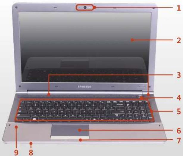 SAMSUNG NP-RC510E - Front View - 2