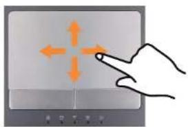 SAMSUNG NP-RC510E - Moving the cursor on the screen - 1