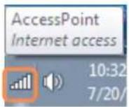 SAMSUNG NP-R560 - Checking the network connection status - 1