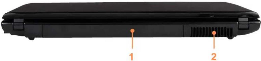 SAMSUNG NP-R560 - Back View - 1