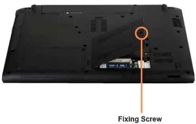 SAMSUNG NP-R560 - Adding a Memory Module - 1