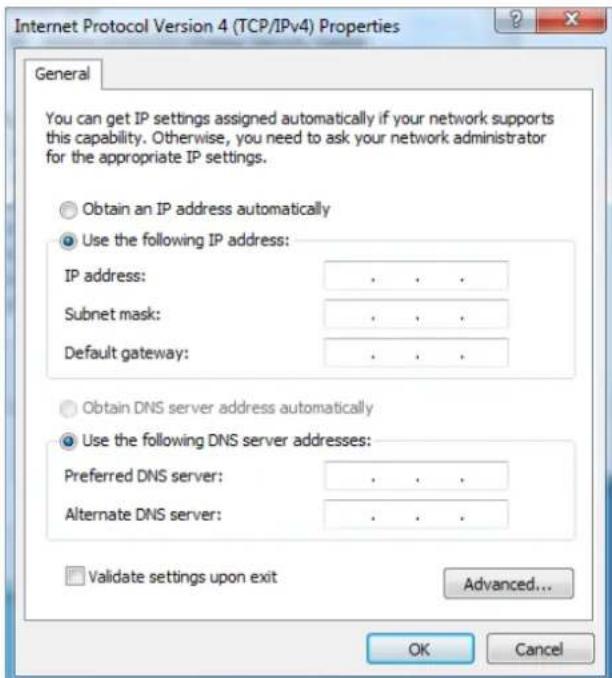 SAMSUNG NP-R560 - Select Internet Protocol Version 4 (TCP/IPv4) from the Networking tab and click Properties. - 2