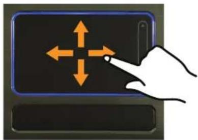 SAMSUNG NP-R560 - Moving the cursor on the screen - 1