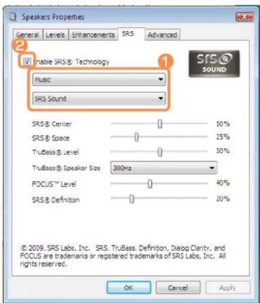 SAMSUNG NP-R560 - Using SRS - 1