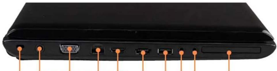 SAMSUNG NP-R560 - Left View - 1