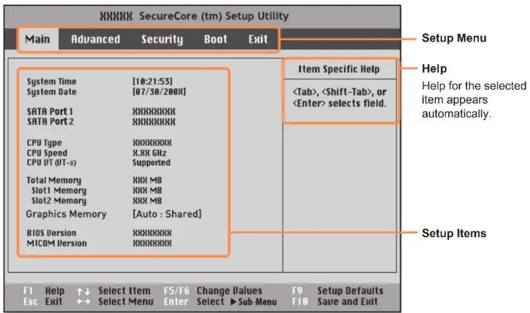 SAMSUNG NP-R560 - Entering the BIOS Setup - 3