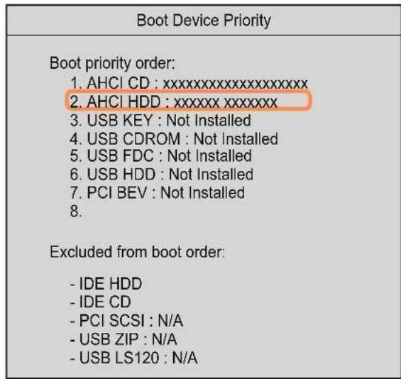 SAMSUNG NP-R505I - Changing the Boot Priority - 2